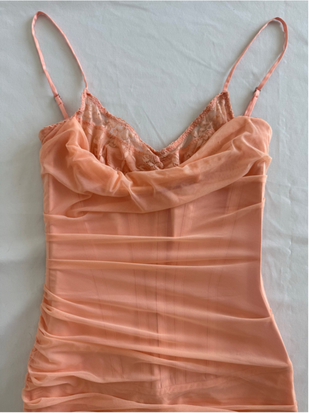 House of CB Juno Sorbet Corset Mini Dress Size S Tall - Picture 9 of 14